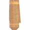 Ekena Millwork Bellingham Timber Gable Bracket, Western Red Cedar, 48"W x 8"H x 3 1/2"D x 3 1/2"F, 4/12 Pitch GBW048X08X0404BEL00SWR - alternate 3
